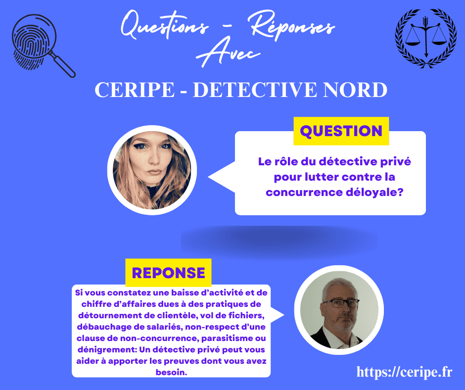 Le rôle du détective privé pour lutter contre la concurrence déloyale Déjouer la concurrence déloyale : le rôle clé du détective privé