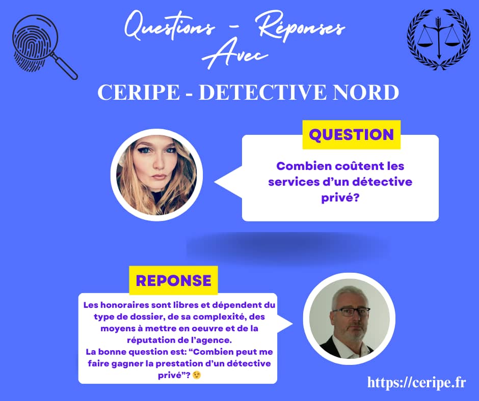 Combien coûtent les services d’un détective privé GEOTAG combien coute un detective privé